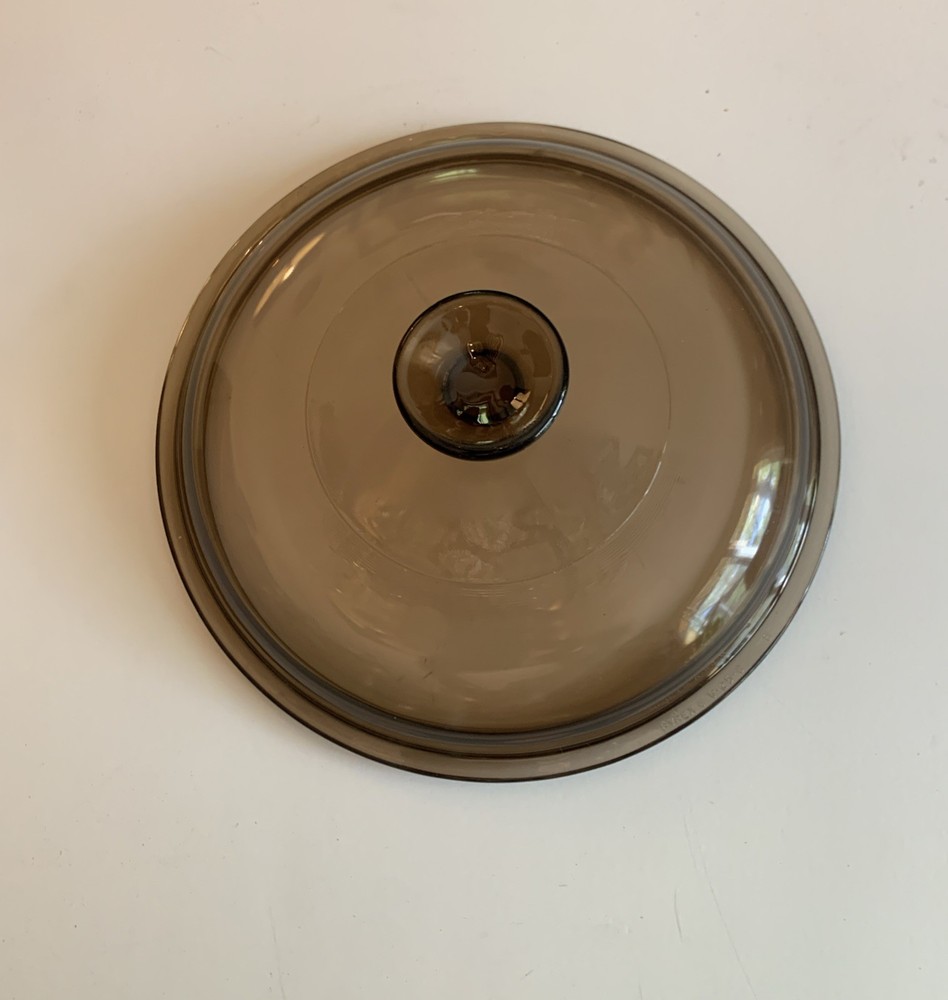 Pyrex Vision Ware Amber Lid 8" Replacement V-25-C