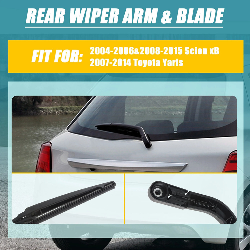 One Set High quality Rear Window durable Rear Windshield Wiper Arm & Blade KIT