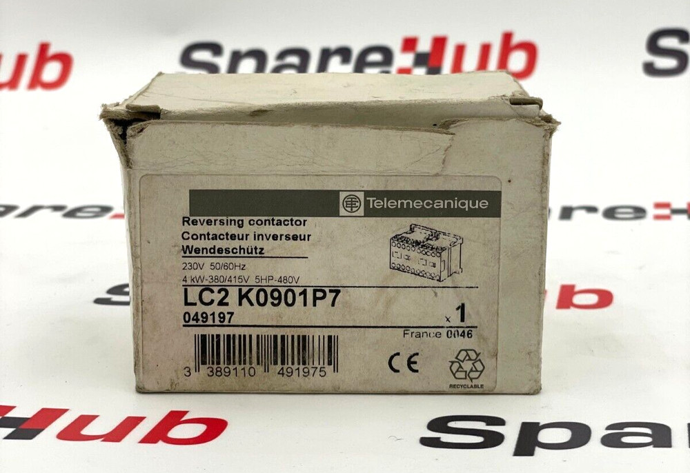 TELEMECANIQUE LC2K0901P7 REVERSING CONTACTOR