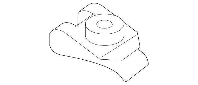 Genuine Ford Radiator Support Splash Shield Nut -W717461-S439