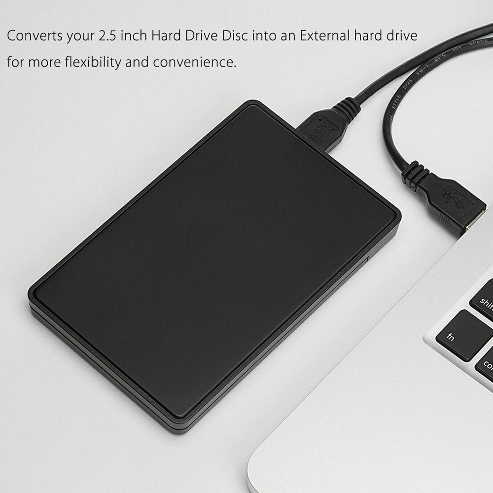 USB 3.0 SATA SSD External Hard Drive Portable Desktop Mobile Hard Disk Case