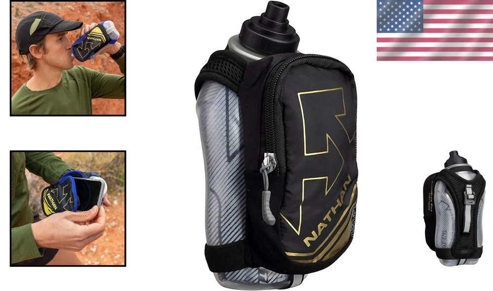 Adjustable Handheld Running Water Bottle with Safety Features & Insulation