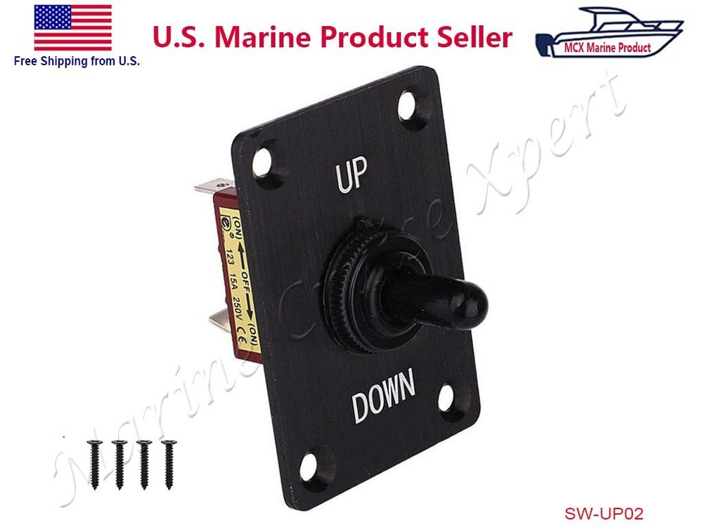 Boat Marine Tilt Trim Switch Up Down Toggle Switch On Off On Switch
