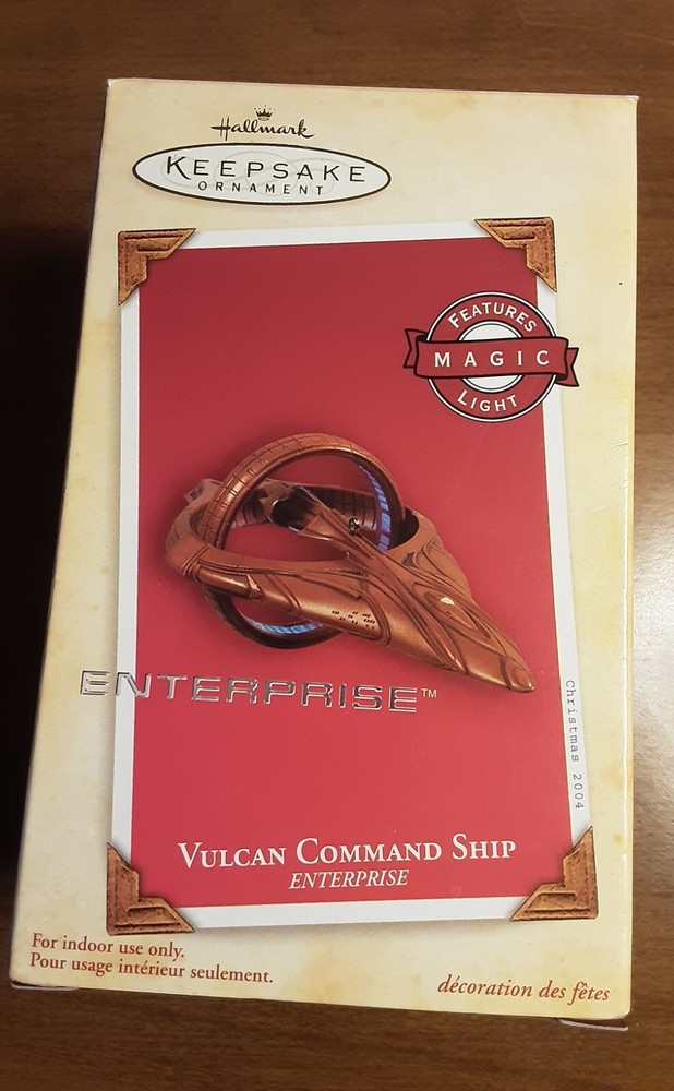 Hallmark Keepsake Vulcan Command Ship Ornament NIB