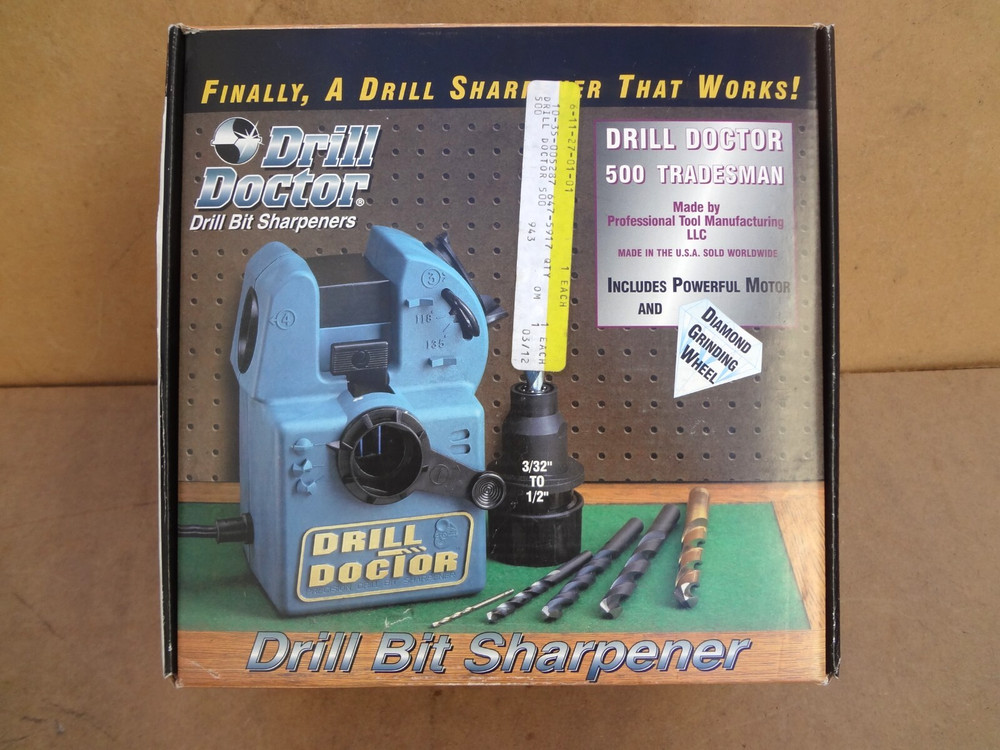 Drill Doctor 500 Drill Bit Sharpener - NEW