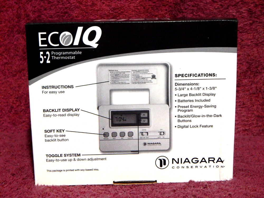 Niagara 5-2 Programmable Thermostat NIB