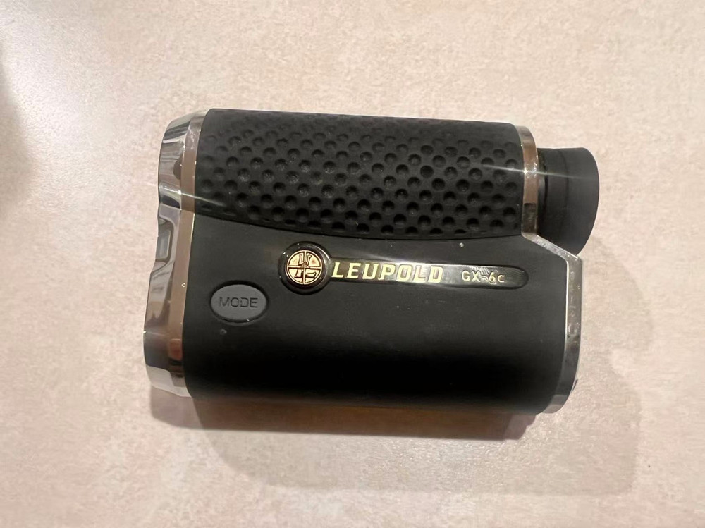 Leupold GX-6c Golf Laser Rangefinder - Black/Silver