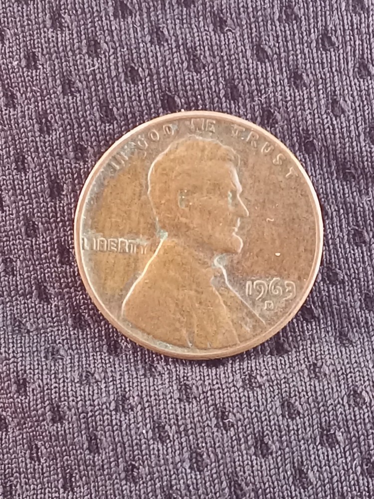 1963 Lincoln Penny Double Die Error