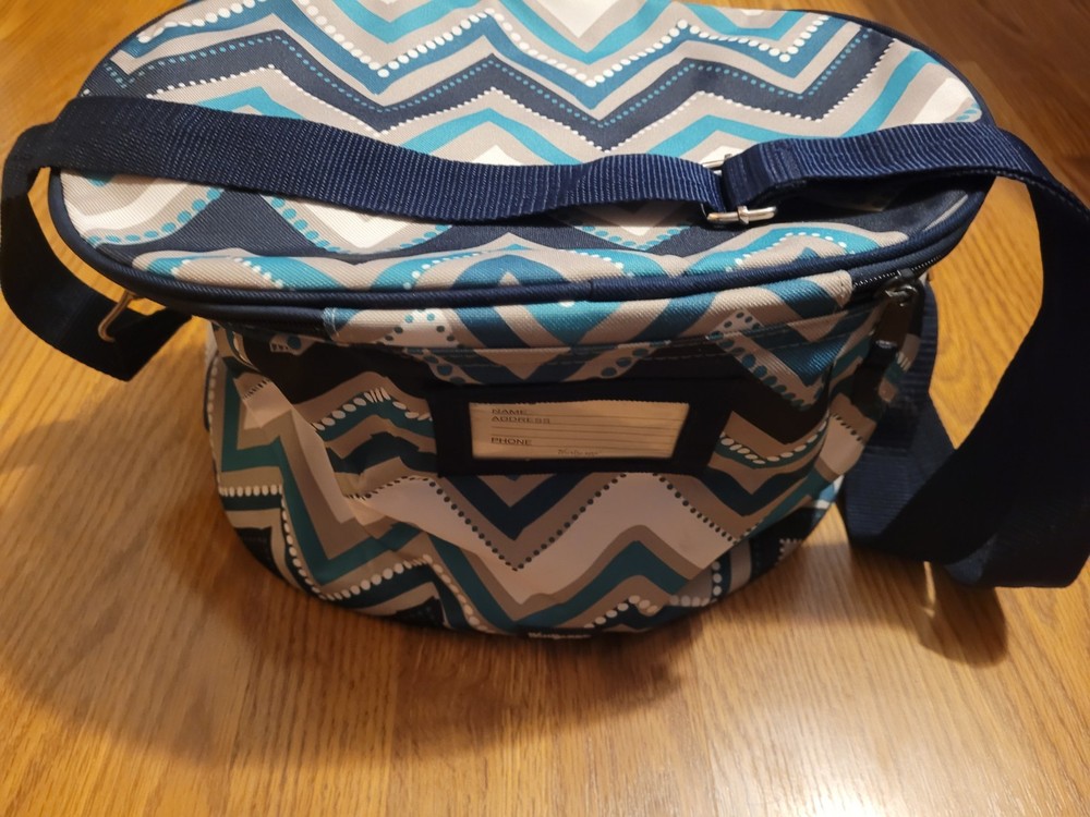 THIRTY ONE DOTTY CHEVRON SOFT INSULATED COOLER BAG