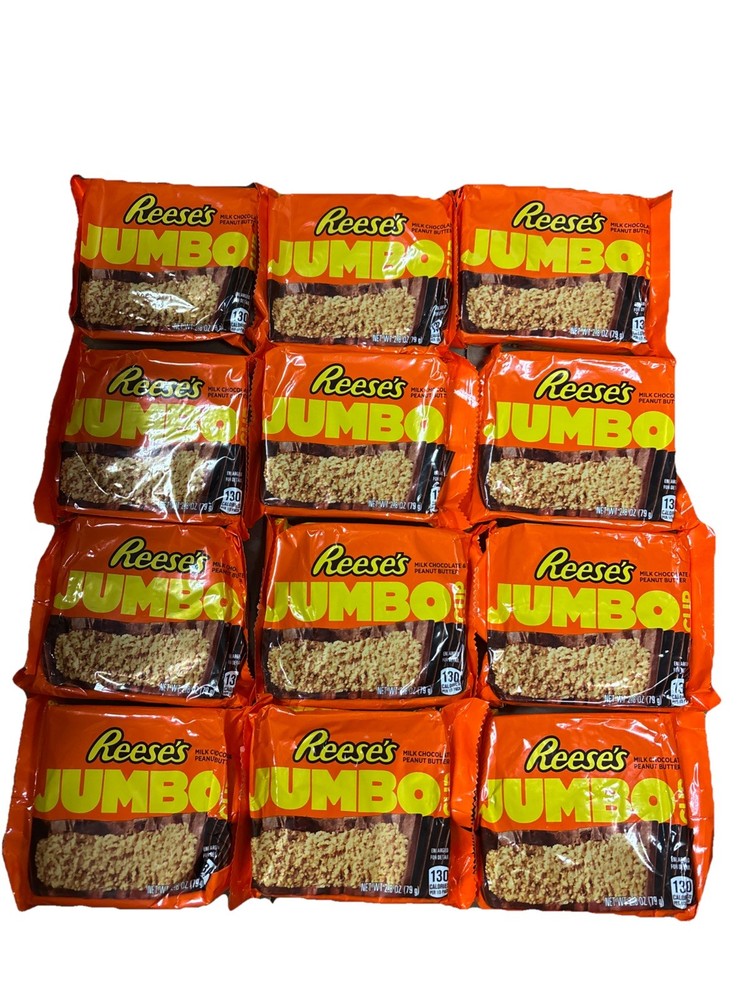 (12) Pk Reese’s Jumbo Cup - 2.8oz Per, BB 04/26