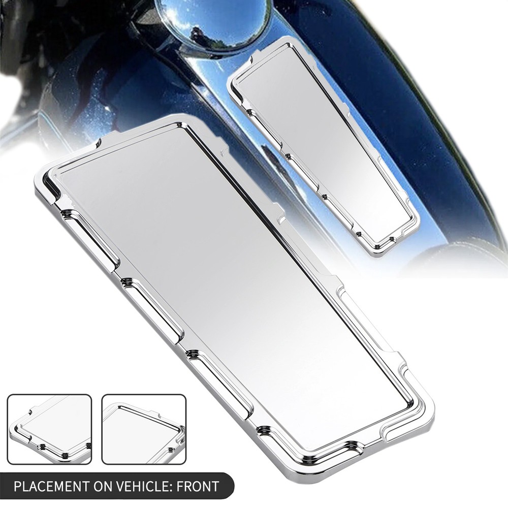 Front Chrome Dash Insert Cover For Harley Electra Glide FLHTCU/K FLHT/FLHTC FLTR