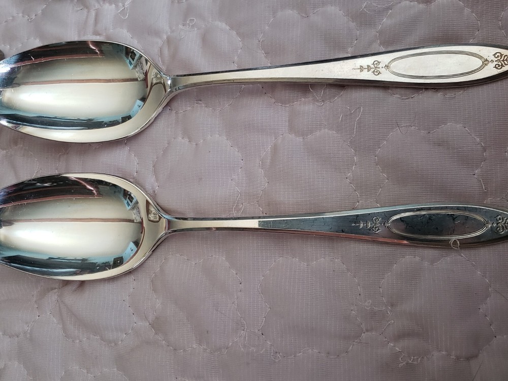 Vintage 35 pc Community Oneida Silver 1916 "Adam" Set - Silverplate Silverware