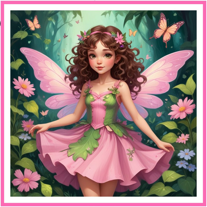 30 Custom Little Fairy Personalized Address Labels