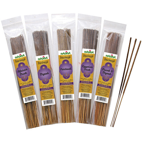 Madina Premium Incense Sticks, 11" Sticks 85-100 Bundle Pack, Dolce&Gabbana Type
