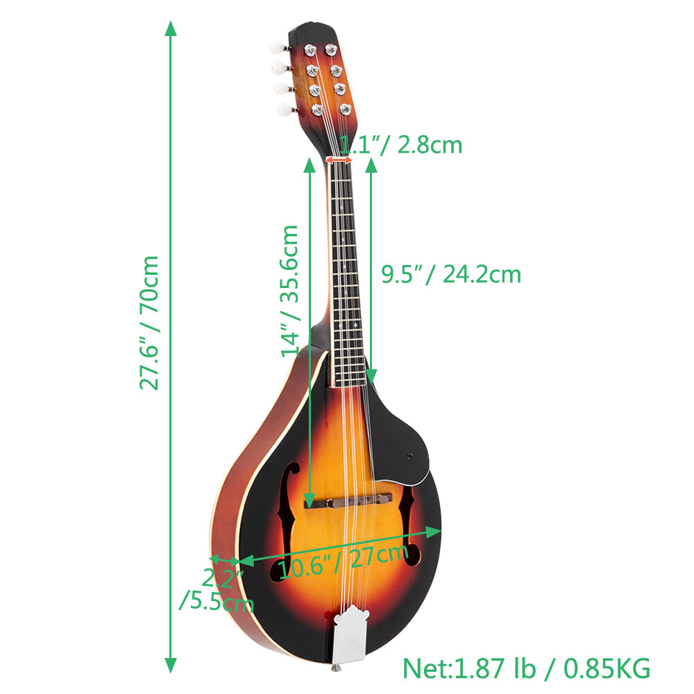 A Style Elegant Mandolin Guard Board Sunset Color