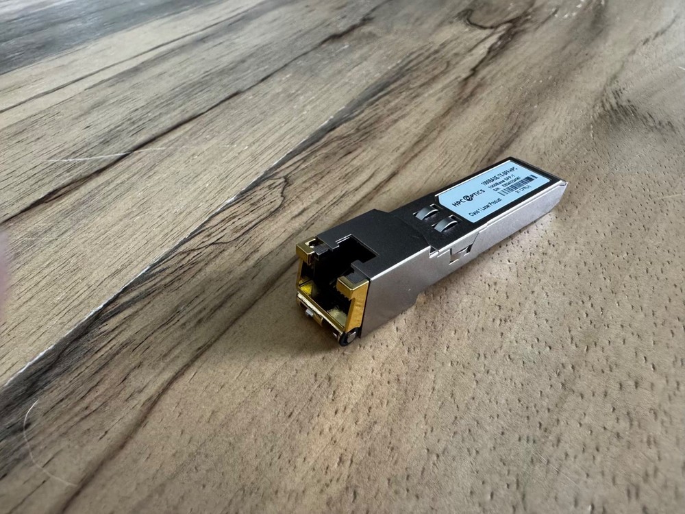 HPC Optics Transceiver Module 100BASE-TX-SFP-HPC (1000BASE SFP-T)