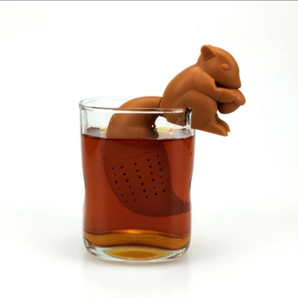 3 Pc Silicone Squirrel Tea Infuser Steeper Tea Strainer Tea Lovers Gift
