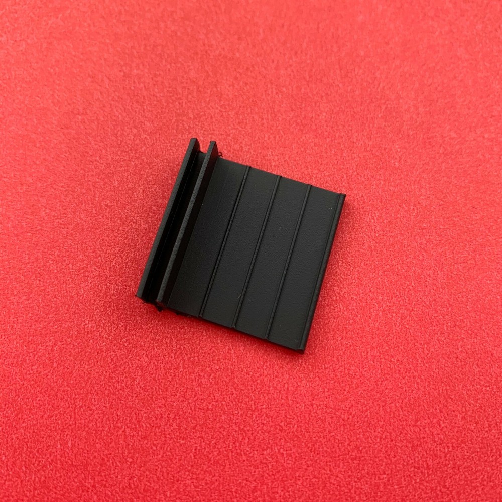 40 Pack - Black Pull Tabs for Window Screens made of Hard PVC