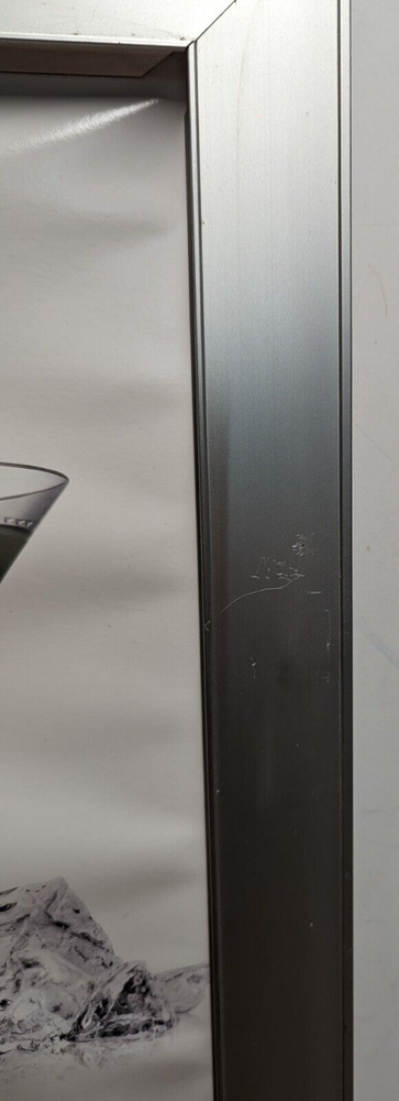 2011 Absolute Vodka Metal Framed Advertising Sign