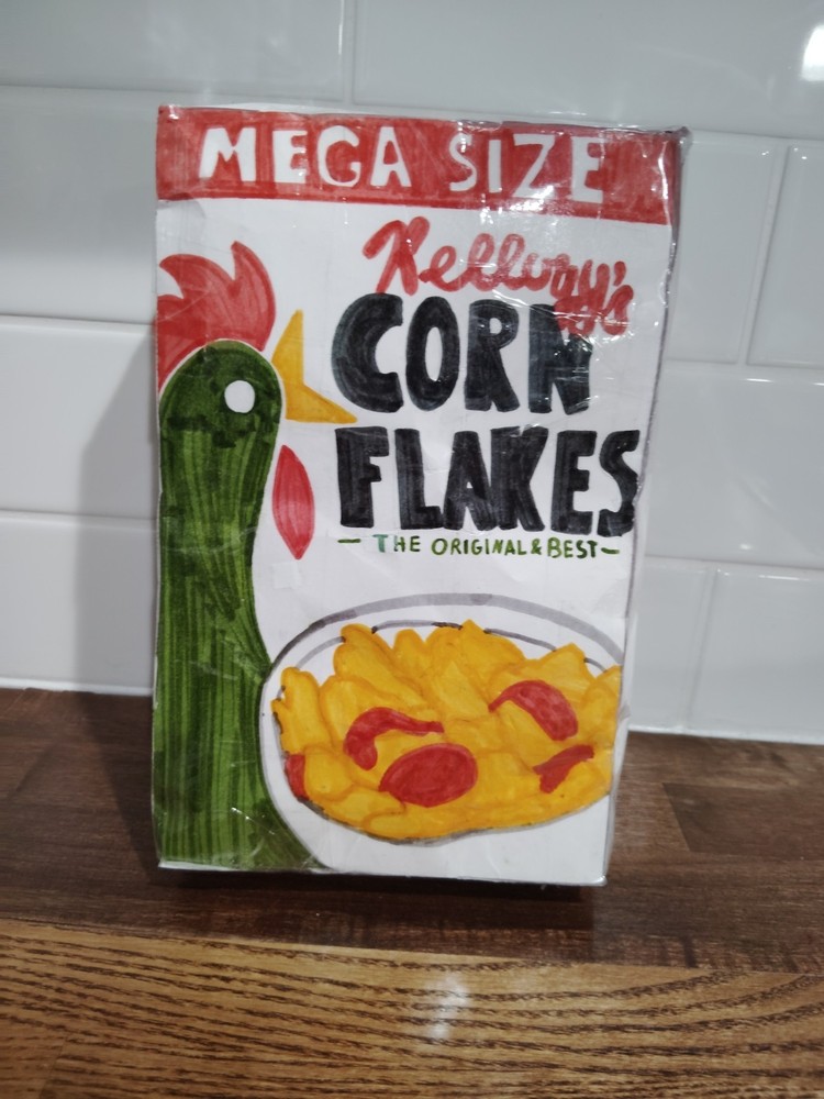 Corn Flakes Mega Size Handmade Paper Squishy