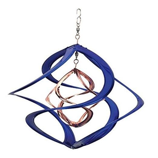 Cosmix Copper and Blue Spinner, Medium (31093) Blue & Copper