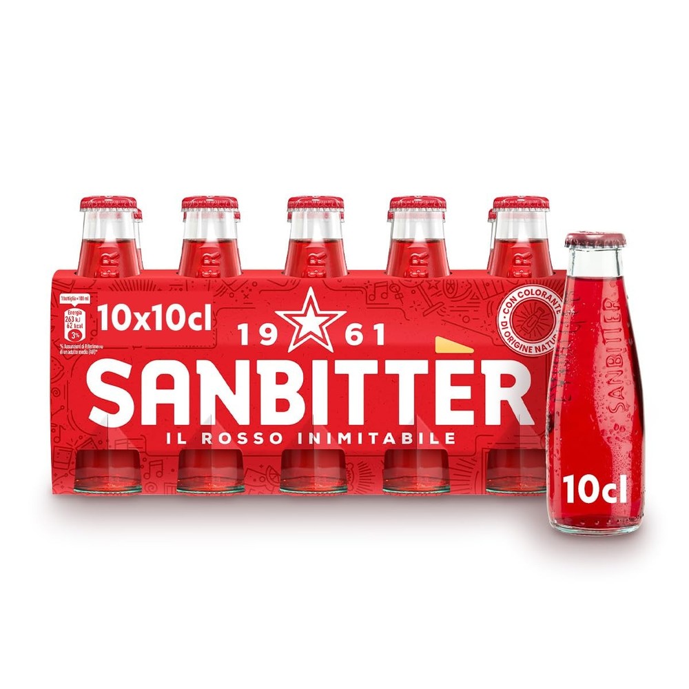 Sanbittèr Non-Alcoholic Aperitif, 10 x 10Cl