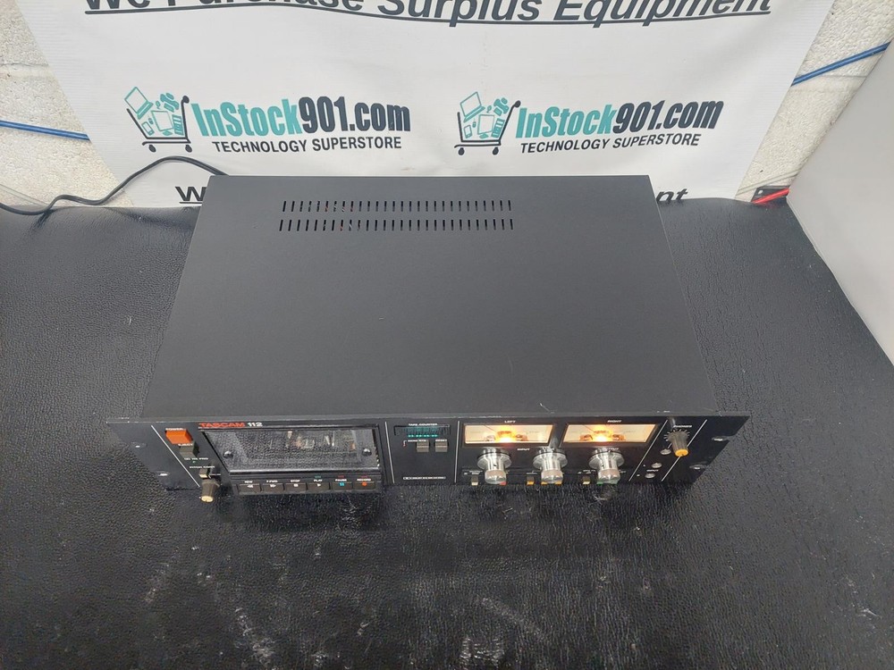 Tascam 112 Mountable Studio Cassette Deck Tape Recorder