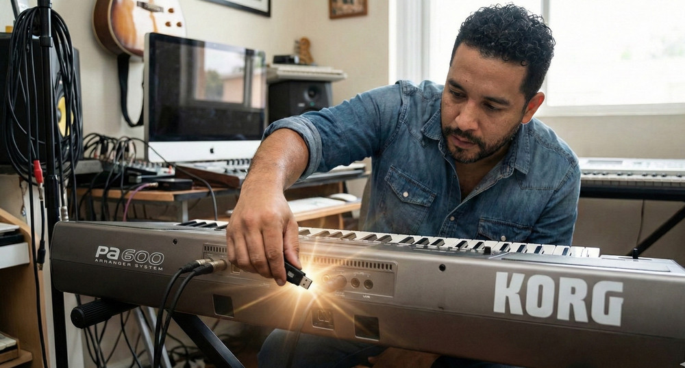 Korg 200 Ritmos y 100 Samples Cristianos