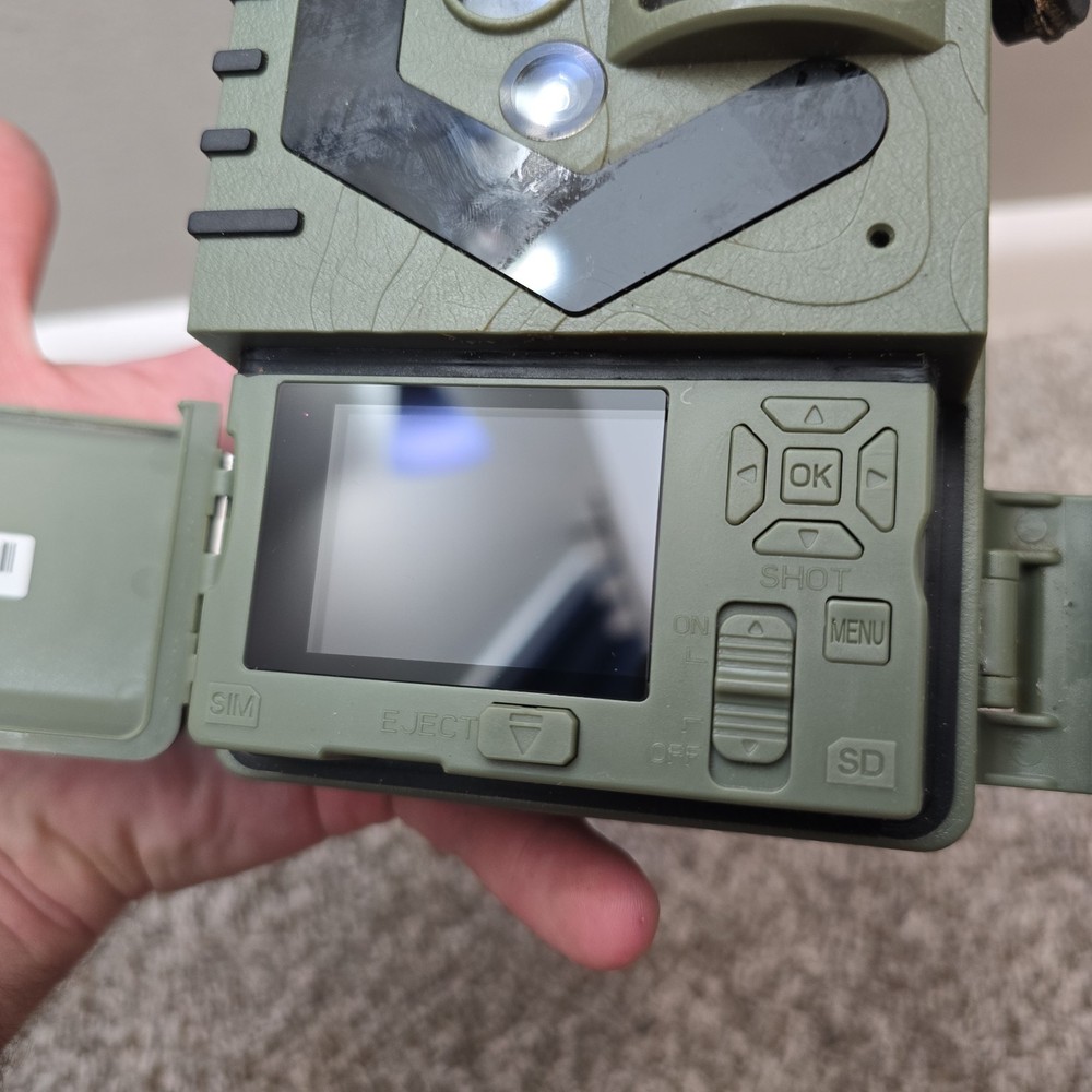 Covert Interceptor Pro Wireless Cellular 20MP Game Trail Camera Untested As Is