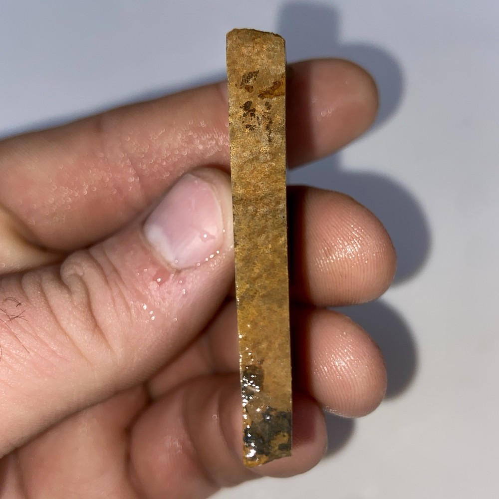 White Quartz Tiger Eye Slab