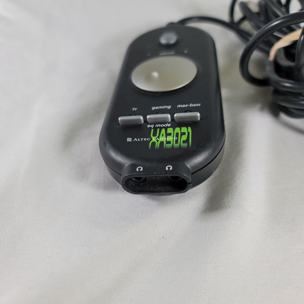 Altec Lansing XA3021 Volume Bass EQ Control Module Controller Pod Replacement