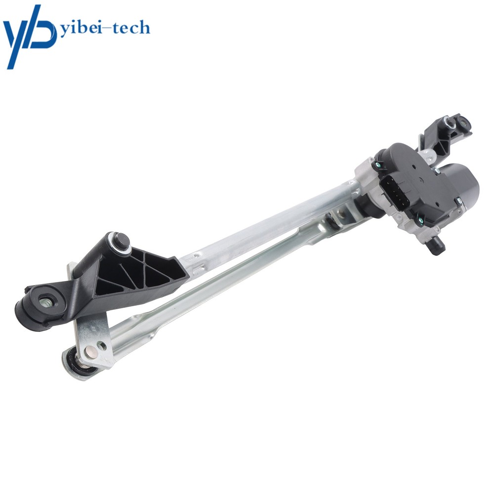 Front Windshield Wiper Linkage + Motor For Chevy Blazer Buick Rainier 2002-2005