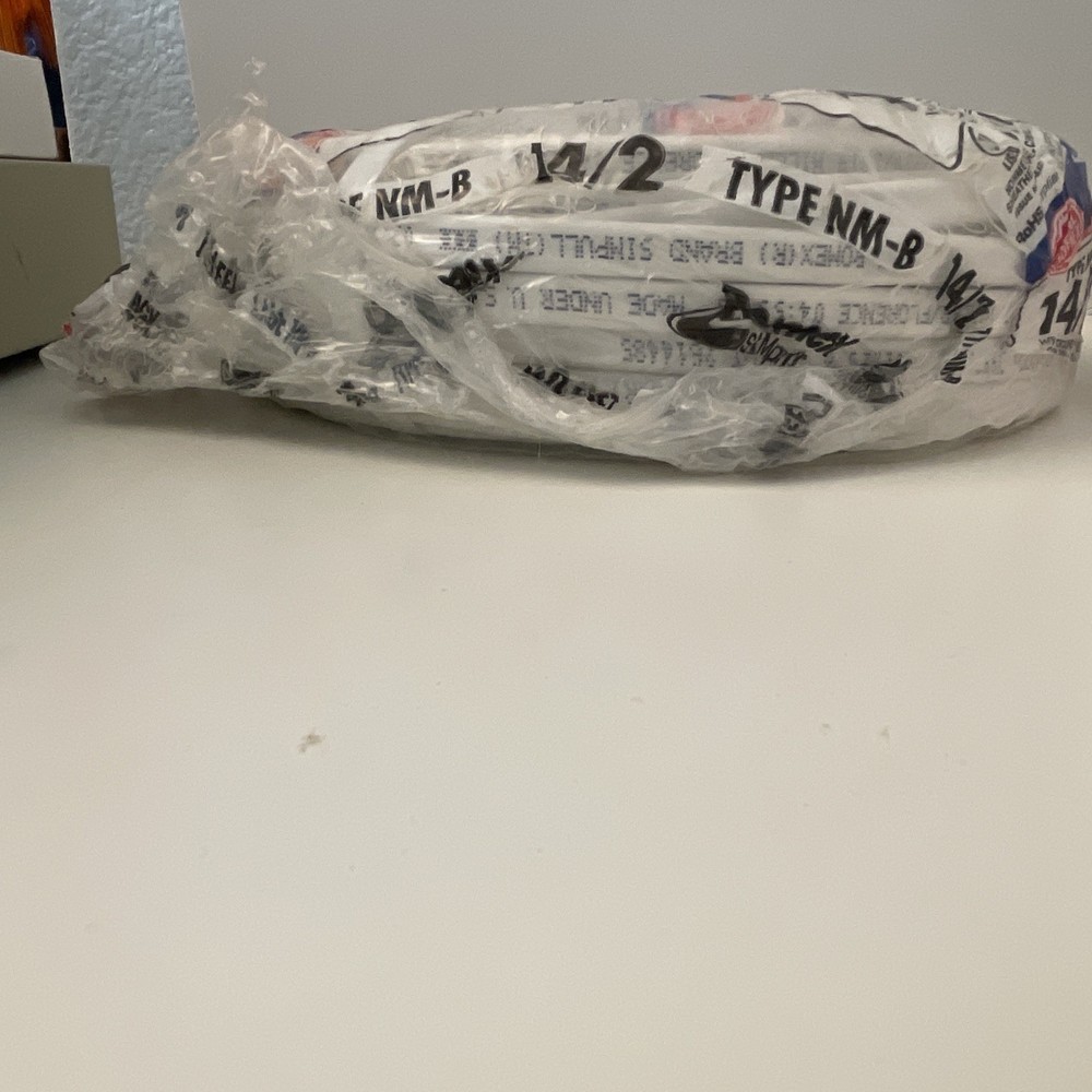 ROMEX 14/2 100FT Indoor Wire Type NM-B