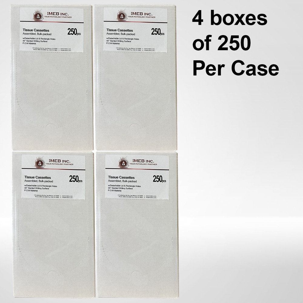 Embedding Cassettes, Type-4, YELLOW, 1000 Per Case Pack