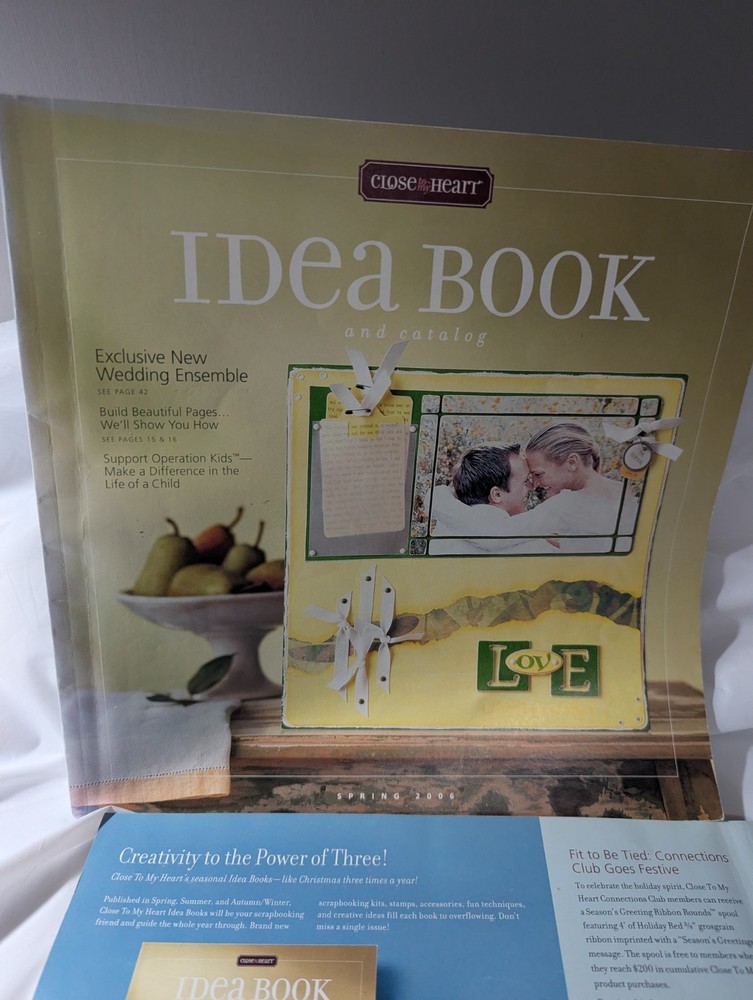 CTMH 2 idea books/catalogs SPRING & FALL/WINTER 2006