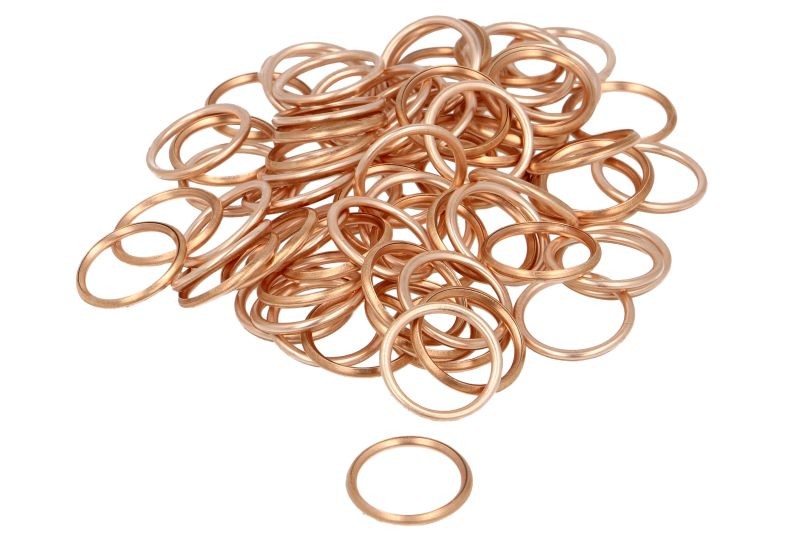Copper drain plug washer 14mm