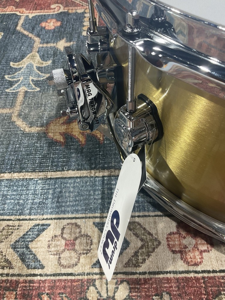 DW Performance Brass Snare Drum 6.5x14