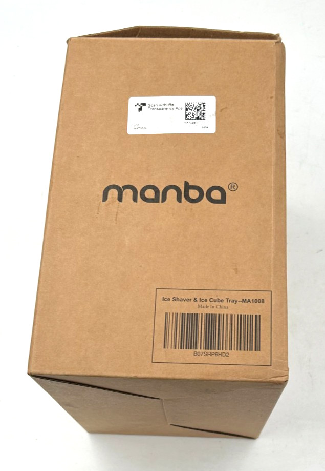 Manba Ice Shaver & Cube Tray - MA 1001