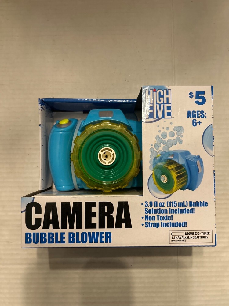 High Five Camera Bubble Blower