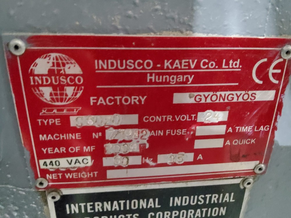 Indusco-Kaev 6020 Die Cutter