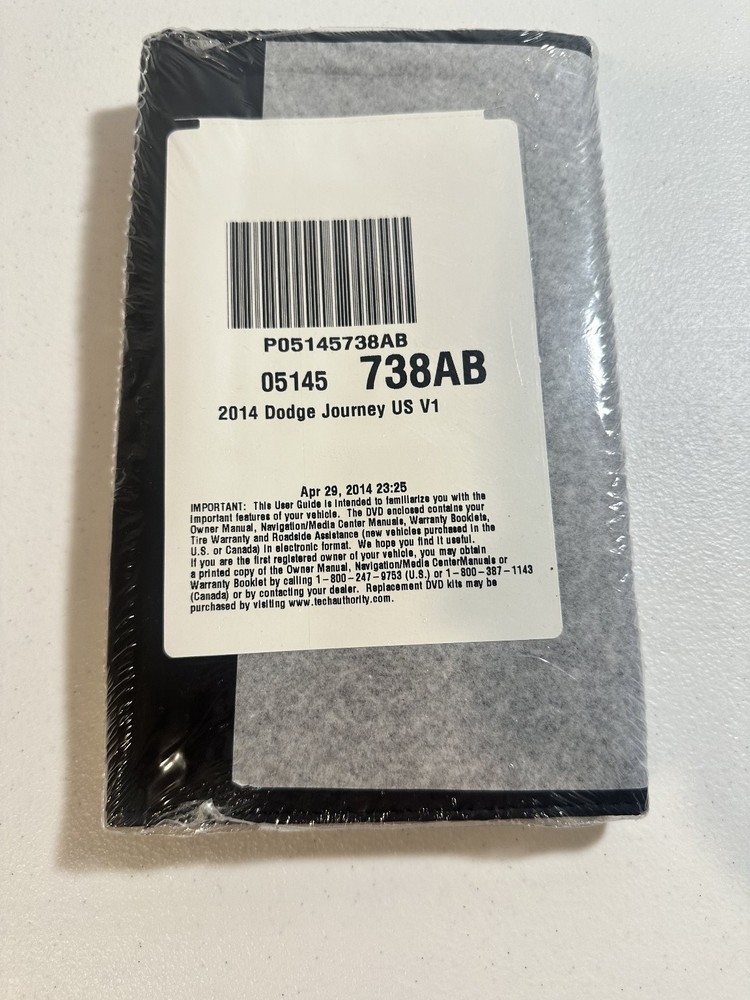 2014 Journey Dodge Owner's Manuals Set OEM