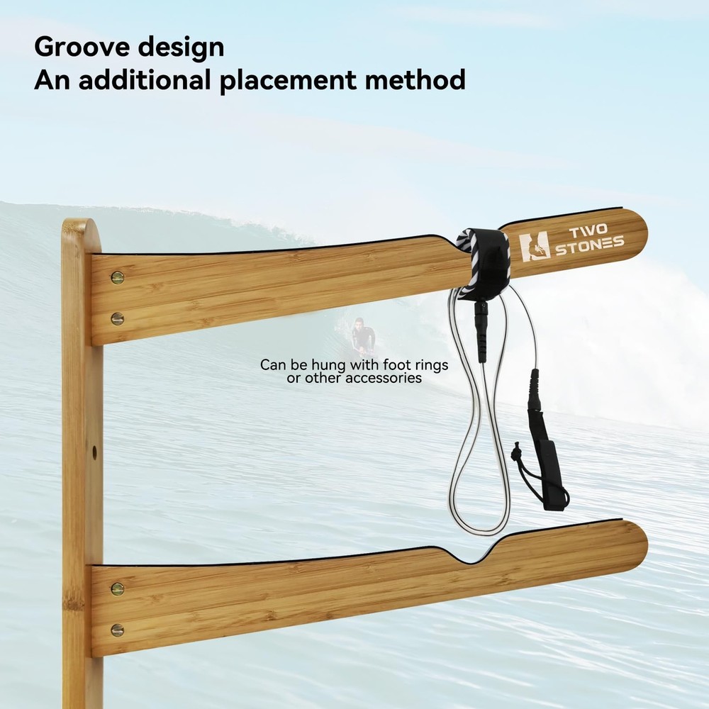 Surfboard Rack for Wall | Surfboard Wall Mount | Surfboard Wall Rack | Paddle...