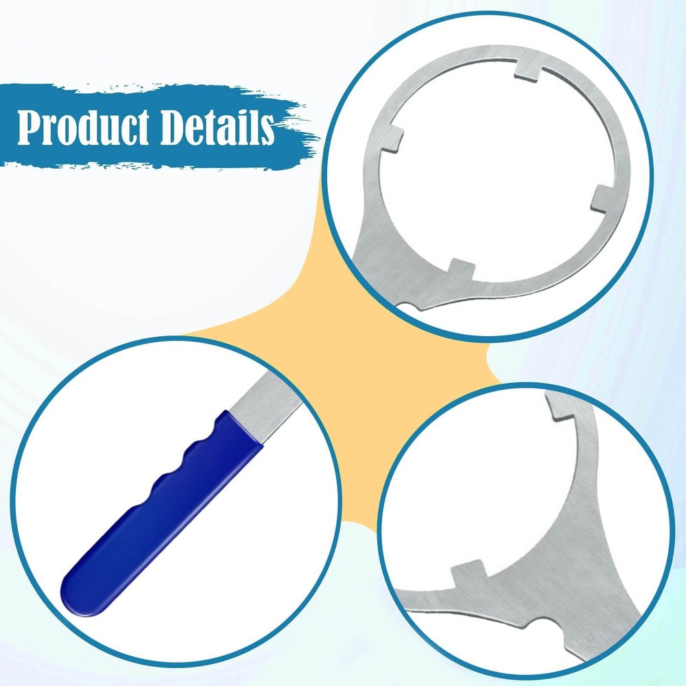 Water Filter Wrench Sturdy High Performance Compact Hand Tool Water Filter
