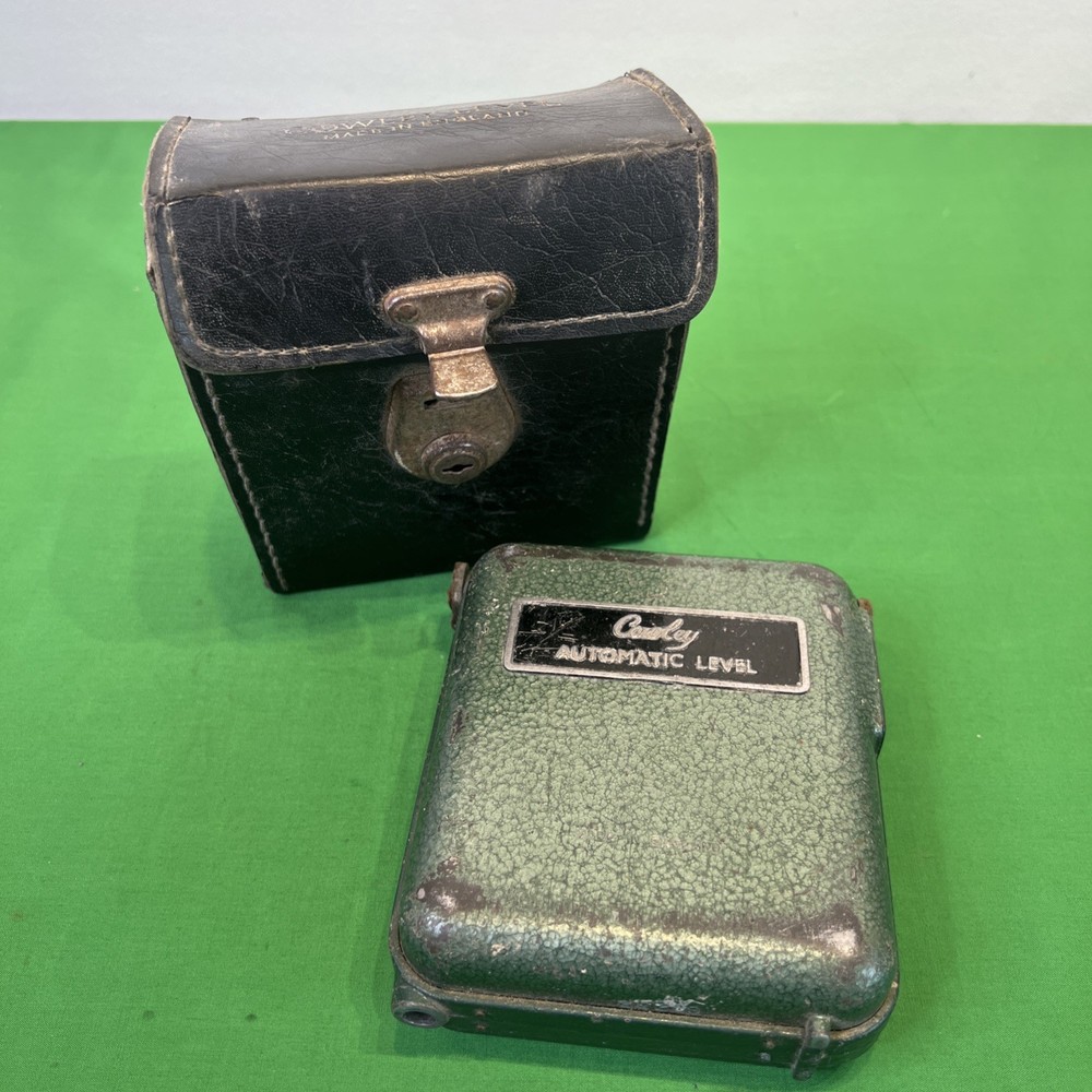 Vintage COWLEY Automatic Level In Original Case