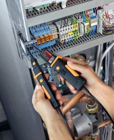 Testo 750-3 Digital Voltage, Continuity, Phase Sequence Tester with GFCI Test