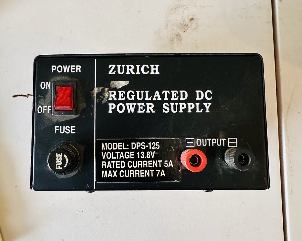 ZURICH Regulated DC Power Supply- DPS-125
