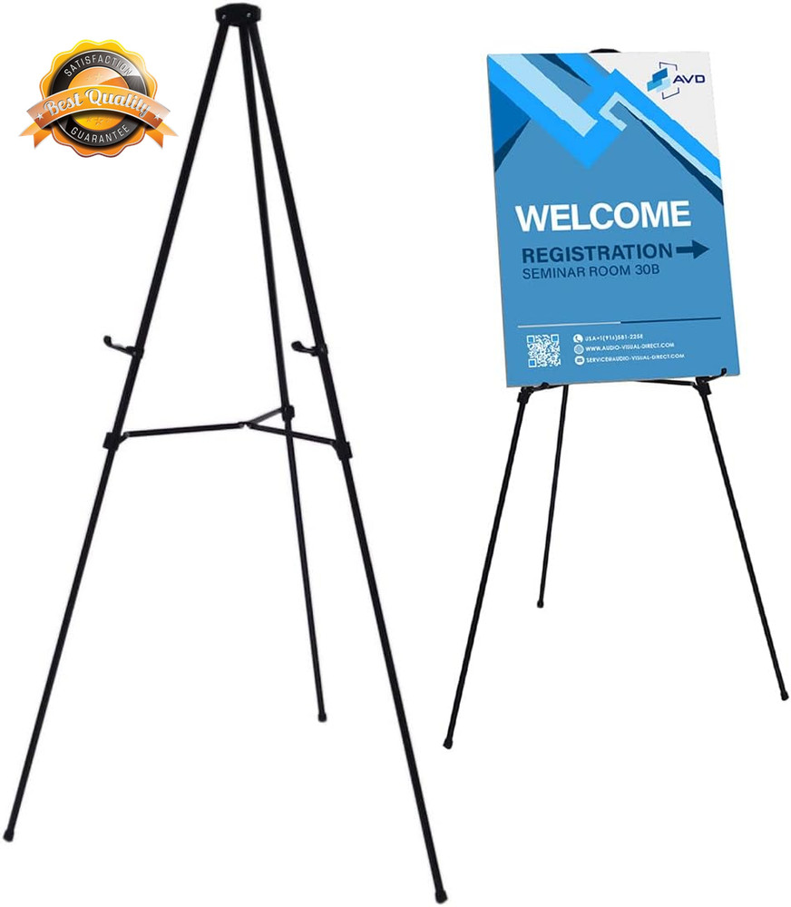Portable Folding Artist Tripod Floor Stand Adjustable 70" 1 Pack