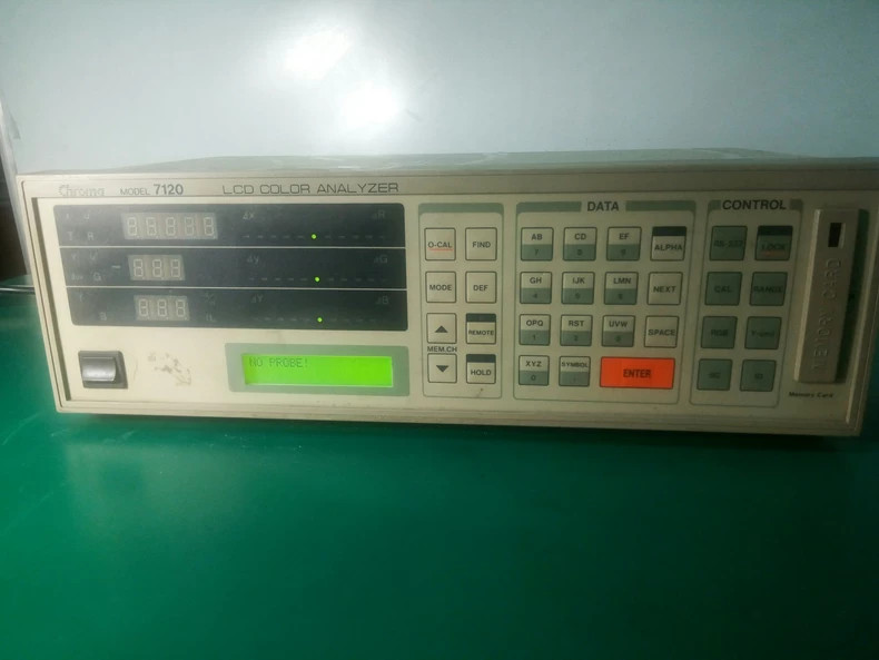 1PC USED Chroma 7120 color LCD analyzer Fast delivery