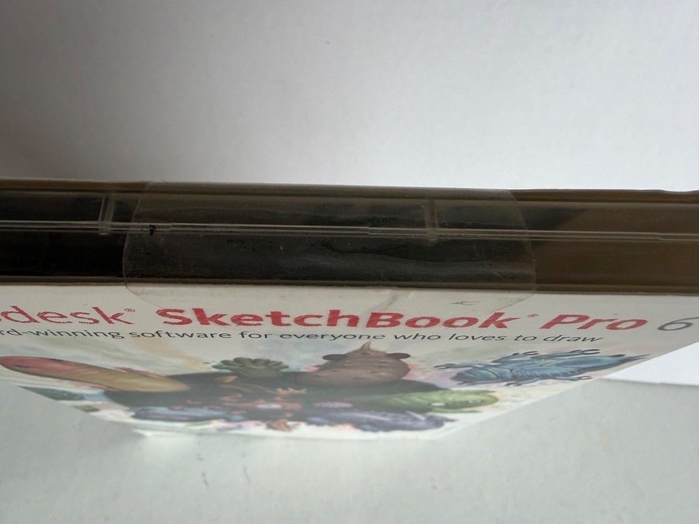 Autodesk Sketchbook Pro 6 Drawing Software PC & Mac DVD 2012 New