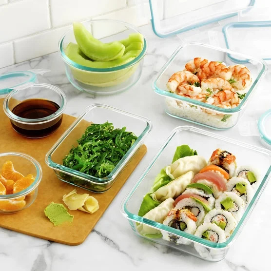 Snapware Pyrex 18-Piece Glass Food Storage Set